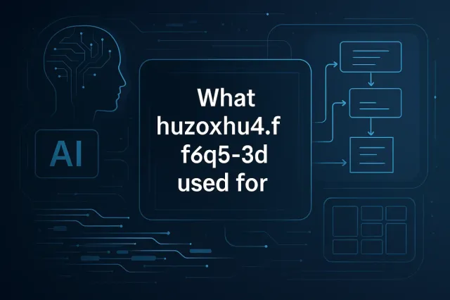 What Huzoxhu4.f6q5-3d Used For