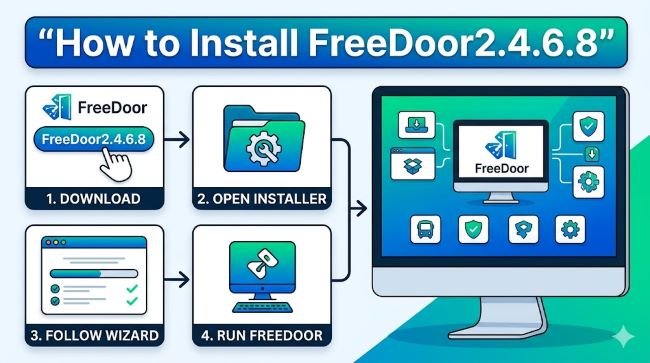 How To Install Freedoor2.4.6.8
