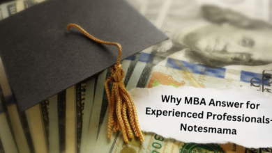 Why Mba Answer For Experienced Professionals-notesmama