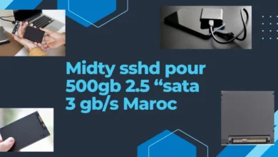 Midty Sshd Pour 500gb 2.5 “sata 3 Gb/s Maroc