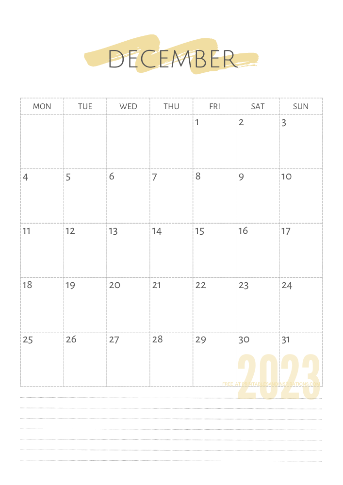 Printable:vhljjzbpjhc= December 2023 Calendar