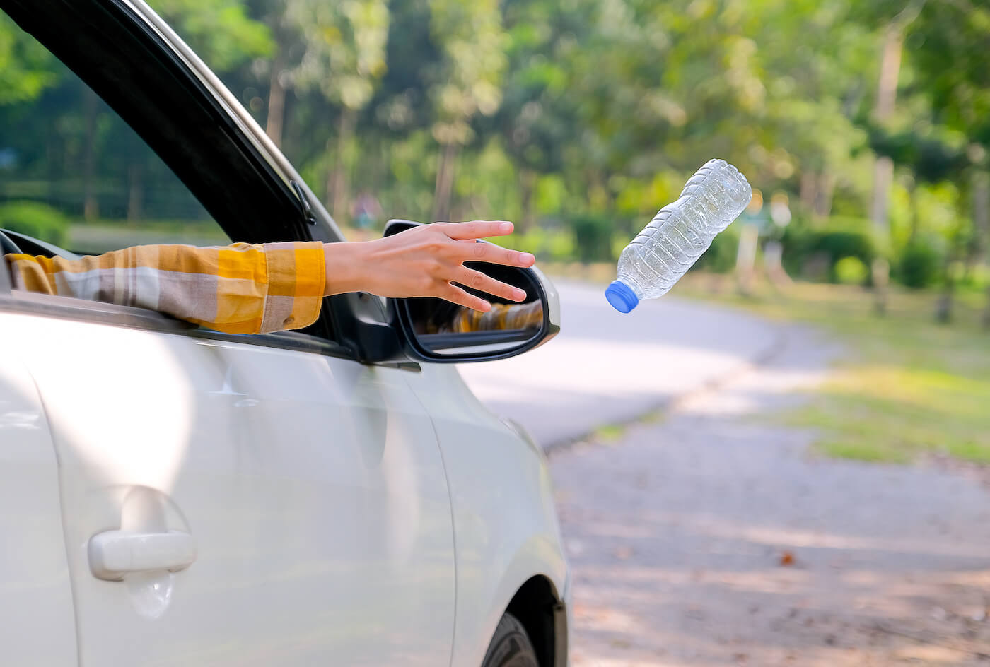 Who Is Responsible For Littering From A Motor Vehicle?