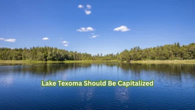 Lake Texoma Should Be Capitalized