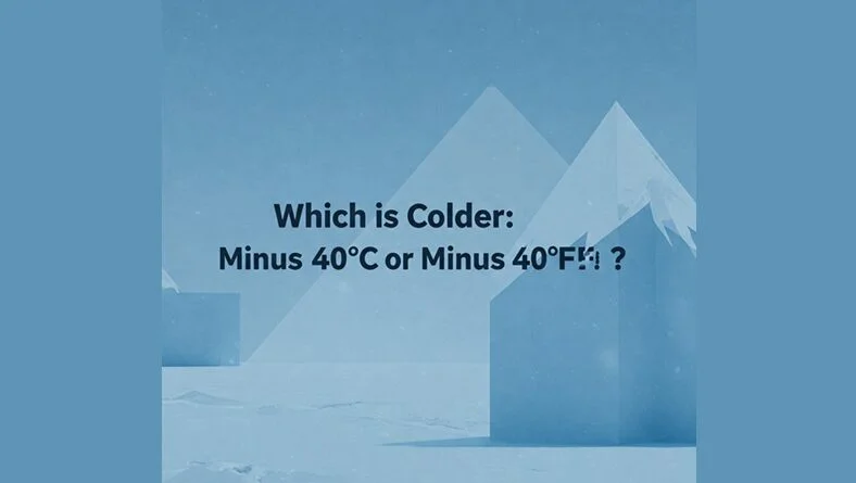 Which Is Colder: Minus 40°c Or Minus 40°f?