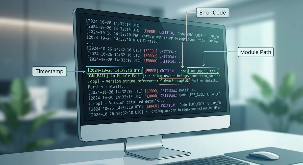 9.6vax0necap3.0 Software Code Issue