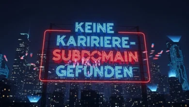 Keine Karriere-subdomain Gefunden