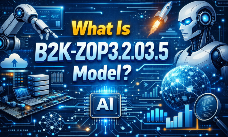 What Is B2k-zop3.2.03.5 Model
