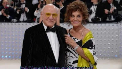 Bob Chapek and Diane von Furstenberg